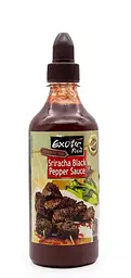 Соус шрірача Exotic Food Sriracha Black Pepper Sause чорний перець гострий 455мл