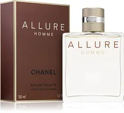 Оригінал Chanel Allure Homme 50 мл Туалетна вода - мініатюра 2