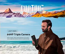 Смартфон Oukitel IIIF150 Air1 Ultra+ 12/256Gb Black [91561] - мініатюра 3