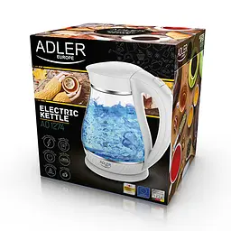 Електрочайник Adler AD 1274 White - мініатюра 5