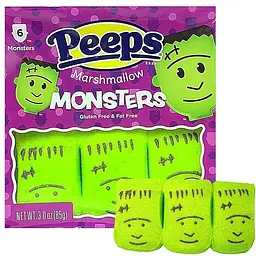 Маршмеллоу Halloween Candy Exclusive Peeps Marshmallow Monsters 85g