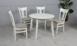 Стіл Prestol Марс розкладний 900/1375x900x750 кремовий - мініатюра 8