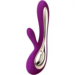 Вібратор-кролик Lelo Soraya 2 Deep Rose 12 режимів до 4 годин роботи подвійна стимуляція
