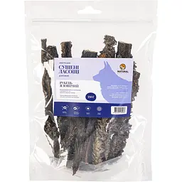 Ласощі для собак Natural рубець яловичий 250 г