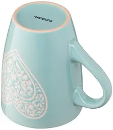 Чашка Ardesto Heart 330 мл, блакитний (AR3467BL) - мініатюра 5