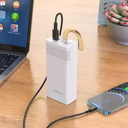 Універсальна мобільна батарея Power Bank Borofone BJ18A 30000mAh (Чорний) - мініатюра 6