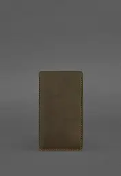 Шкіряний чохол для iPhone 11 Темно-коричневий Crazy Horse - мініатюра 3