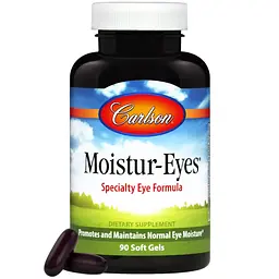 Комплекс для підтримки очей Carlson Moistur-Eyes 90 желатинових капсул