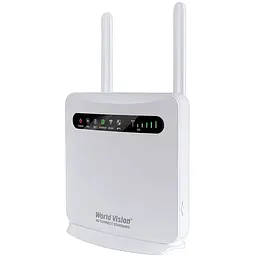 WiFi роутер-модем World Vision 4G під sim карту з подвійним акумулятором Connect Standard + 2 антени 7 дБі - мініатюра 2