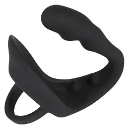 Стимулятор простати Black Velvets RingPlug, 10.5 см чорний - мініатюра 4