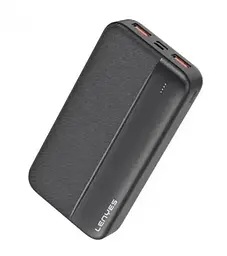 Зовнішній акумулятор Lenyes PX163 Power Bank 10000 мАг Чорний (hub_42dvdq)