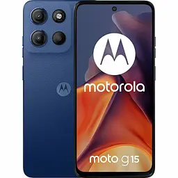 Смартфон Motorola Moto G15, 8/256GB Sea Blue (PB6E0045IT)