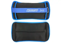 Обтяжувачі для ніг та рук з металом EasyFit MYAKI по 3 кг (пара) (EF-AWTN-300) - мініатюра 3