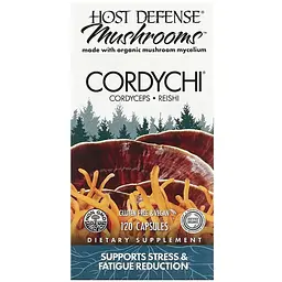 Кордицепс + Рейші Fungi Perfecti Cordychi Host Defense 120 капсул - мініатюра 2