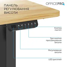 Компютерний стіл OfficePro ODE1470LW - мініатюра 5