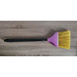 Віник Zambak Plastik №1 пластмасовий зі з'ємною ручкою 15х67см фіолетовий (ZP-260v) - мініатюра 7