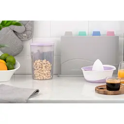 Ємність для сипучих продуктів ARDESTO Fresh 3в1 3 х 0,75 л Ліловий (AR1375LP) - мініатюра 5