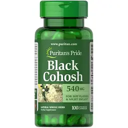 Амінокислота Puritan's Pride Black Cohosh 540 mg, 100 капсул vit0003817