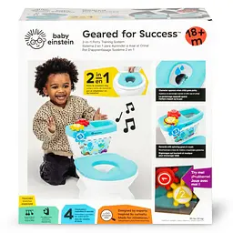 Дитячий горщик-унітаз 2 в 1 Baby Einstein "Geared for Success" (17087) - мініатюра 6