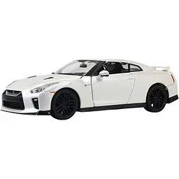 Автомодель Bburago Nissan GT-R 1:24 Metallic White (18-21082) [119115] - мініатюра 3