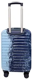 Валіза маленька для ручної поклажі Madisson Snowball 65203 S 56x36x23 см полікарбонат Синьо-блакитний - мініатюра 7