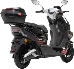 Електроскутер Двомісний Crosser CR20 (2500W, 72V/30Ah) Чорний - мініатюра 4