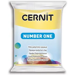 Полімерна глина Cernit Number One, 56 г., 700 жовтий, (CR-CE0900056700)