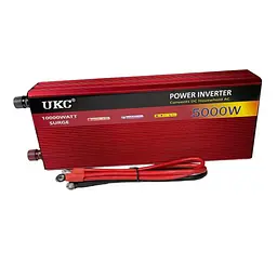 Інвертор перетворювач напруги UKC AR-5000M BR-5000M AC/DC 12V-220V 5000W - мініатюра 3