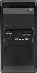 Корпус Chieftec LIBRA LT-01B-OP mATX, без Блок живлення, Чорний - мініатюра 3