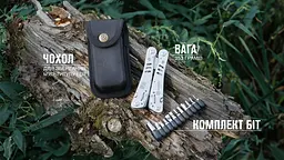 Мультитул Ganzo G301 Stainless Steel Edition 26 функцій - мініатюра 18