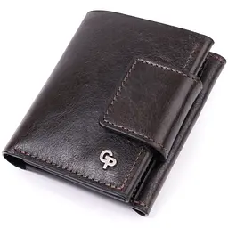 Жіночий шкіряний гаманець Grande Pelle 10.8х11.5х2.5 см acs0029467