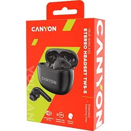 Навушники Canyon TWS-5 Black (CNS-TWS5B) - мініатюра 5