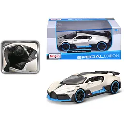 Ігрова автомодель Maisto Bugatti Divo White 1:24 (31526 met. white) - мініатюра 15