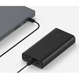 Портативна батарея Xiaomi Mi Power Bank 20000 mAh 50W Black (PB2050SZM) (BHR5121GL) - мініатюра 2