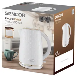 Електрочайник Sencor SWK 7200WH білий - мініатюра 8
