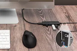 Digitus Хаб DIGITUS USB-A/C > 4хUSB-А, 1,2 м, активний (опція) - мініатюра 5