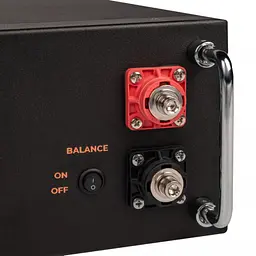 Акумулятор LogicPower LiFePO4 51,2V - 100 Ah (5120Wh) (BMS SP 100A/50А) RM RS485/CAN LCD BL - мініатюра 6