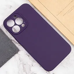 Чохол Silk Full Camera Protective (AA) NO LOGO для Apple iPhone 16 Pro Max (6.9") Фіолетовий / Elderberry - мініатюра 3