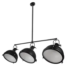 Люстра Brille лофт підвісна E27 60W BK (BL-159S/3)