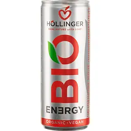 Напій енергетичний Hollinger Bio Energy органічний 250 мл