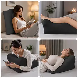 Подушка ортопедична pillow-06 / Подушка клиноподібна для сну з поліестеру / Ортопедична подушка для підтримки тіла Relax Pillow - мініатюра 4