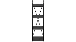 Етажерка 4/34 Серії Коннект 120x34x28 чорний ДСП Сосна Кембра 16мм FRD-104276 - мініатюра 7