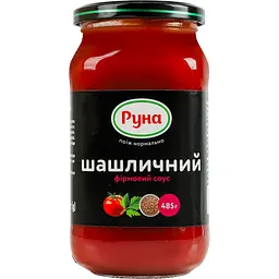 Уцінка. Соус Руна Шашличний пікантний 485 г (318788) 