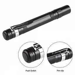 Ліхтар ручний PLD 706-XPE червоне світло 2×AAA 1 режим zoom кліпса 12.7×1.5 см - мініатюра 7
