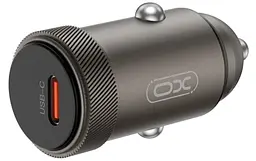 Автомобільне зарядне пристрій XO CC70 single USB-C QC&PD3.0 30W 3A Чорний - мініатюра 4