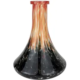 Колба для кальяну Craft XL Double color Чорно-червона