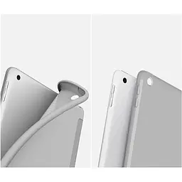 Чохол-книжка BeCover Tri Fold Soft TPU Silicone для Apple iPad Air 4 10.9 2020/2021 Gray (706872) - мініатюра 3