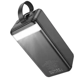 УМБ портативне зарядне 60000mAh 22.5W 3A зі швидкою зарядкою PD/QC зовнішній акумулятор універсальні порти 3USB/Type-C/Lightning LED-дисплей вбудований ліхтар повербанк - мініатюра 8