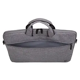 Сумка-чохол для ноутбука 15.6"", dark grey, нейлонова, ділова, міська, плоска з кишенею для аксесуарів, підходить для ноутбуків до 15.6"" або документів, ArmorStandart (ARM71690) - мініатюра 5