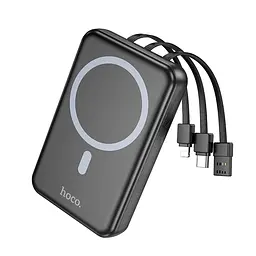 Повербанк с 3 выходными разъемами 10000 mAh 22.5W + PD20W Hoco DB59 Guardian
